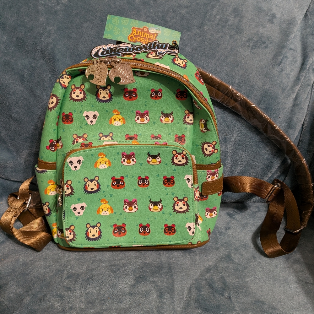 🌲 Animal Crossing Mini Backpack 🌲